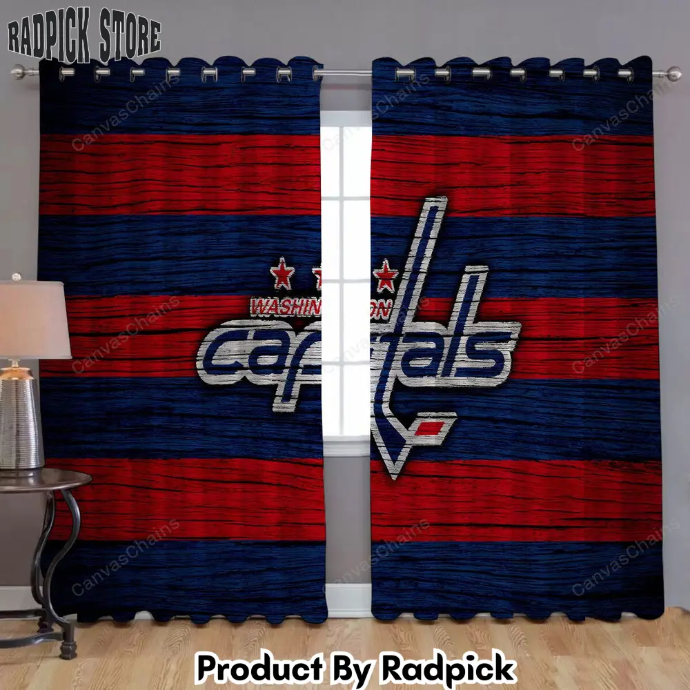 Radpick washington capitals 2 window curtains curtains living room curtains for window rp852173